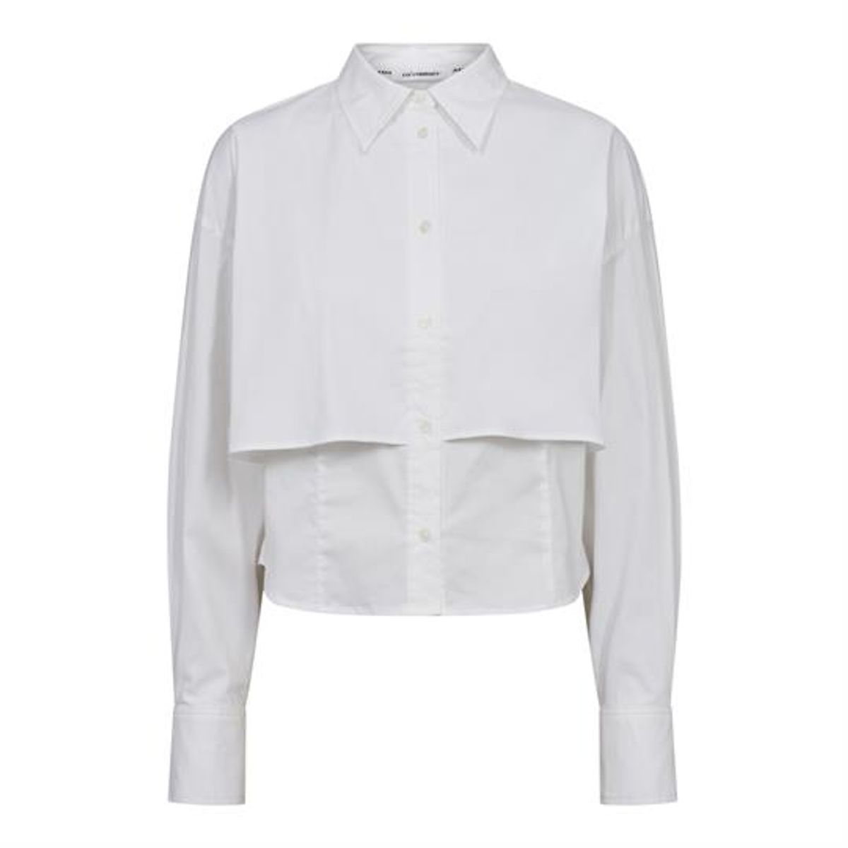 Co' Couture - Sandy Double Layer Shirt - White