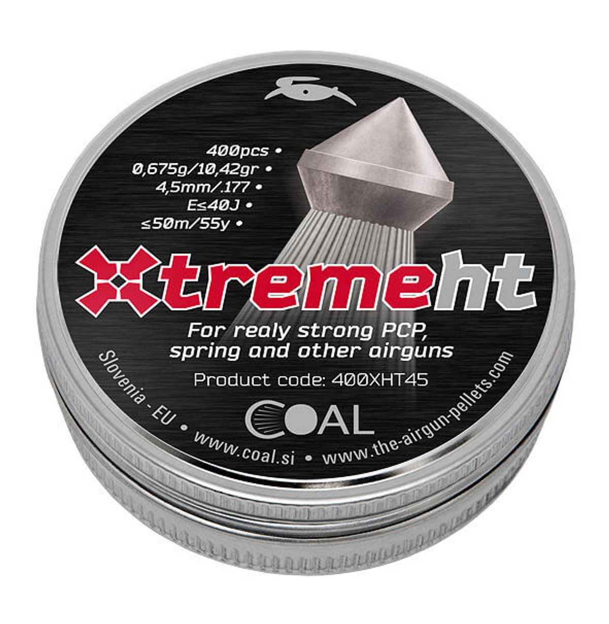 COAL Xtreme HT Hagl, 400 stk, 4,5 mm (.177)