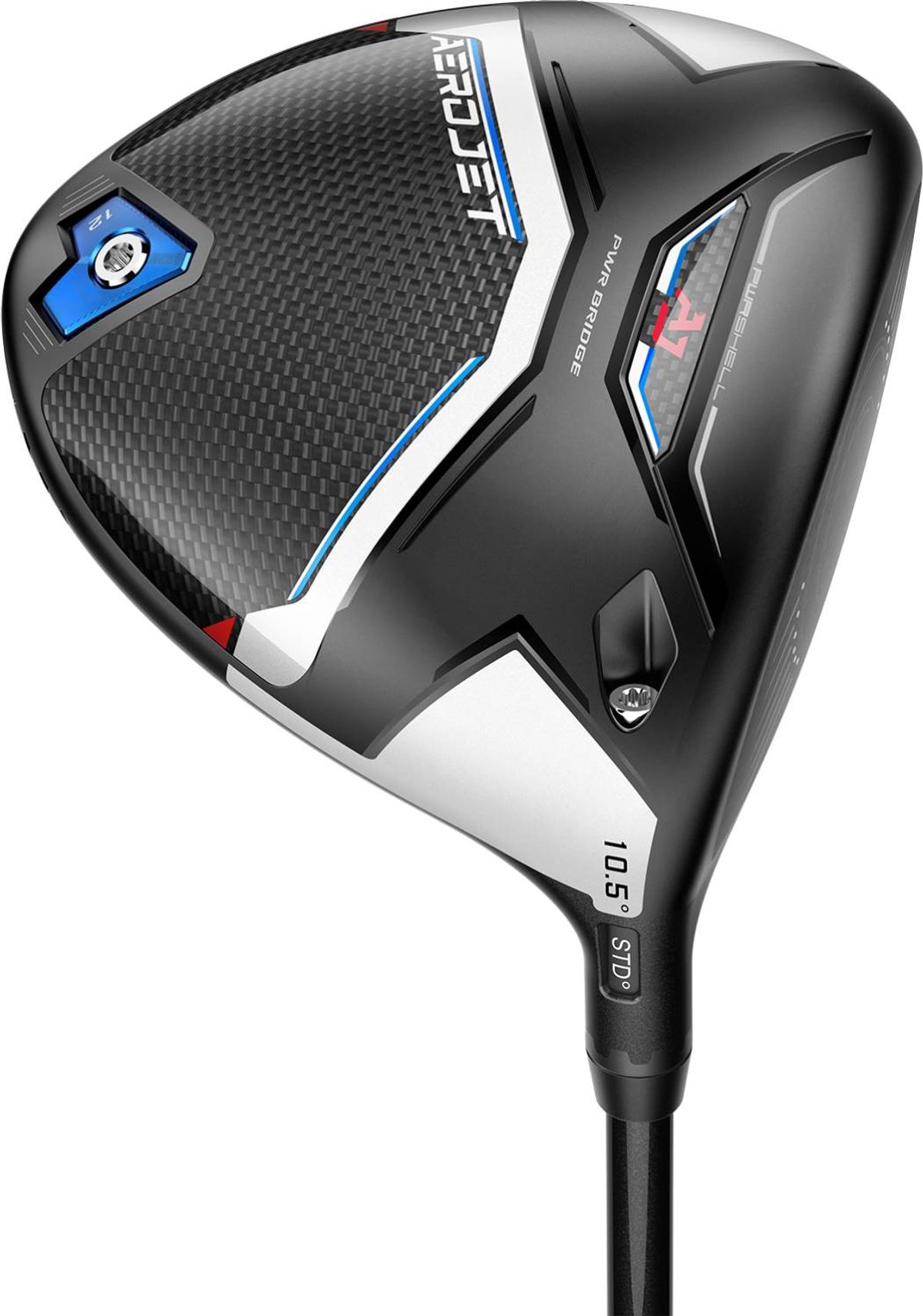 Cobra Aerojet Herre Driver - Sort - Højre - 10.5° - Mitsubishi Chemical Kai´li Blue 60 Stiff Grafit