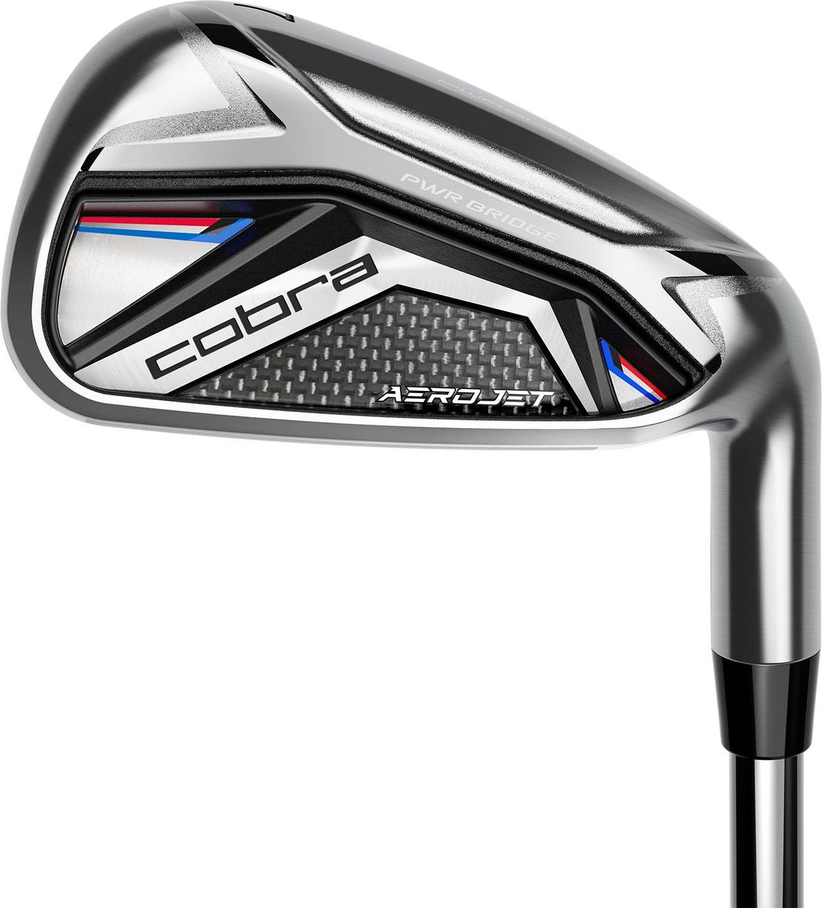 Cobra Aerojet Herre Jernsæt - Chrome - Højre - 5-9, PW - KBS Tour Lite Stiff Stål