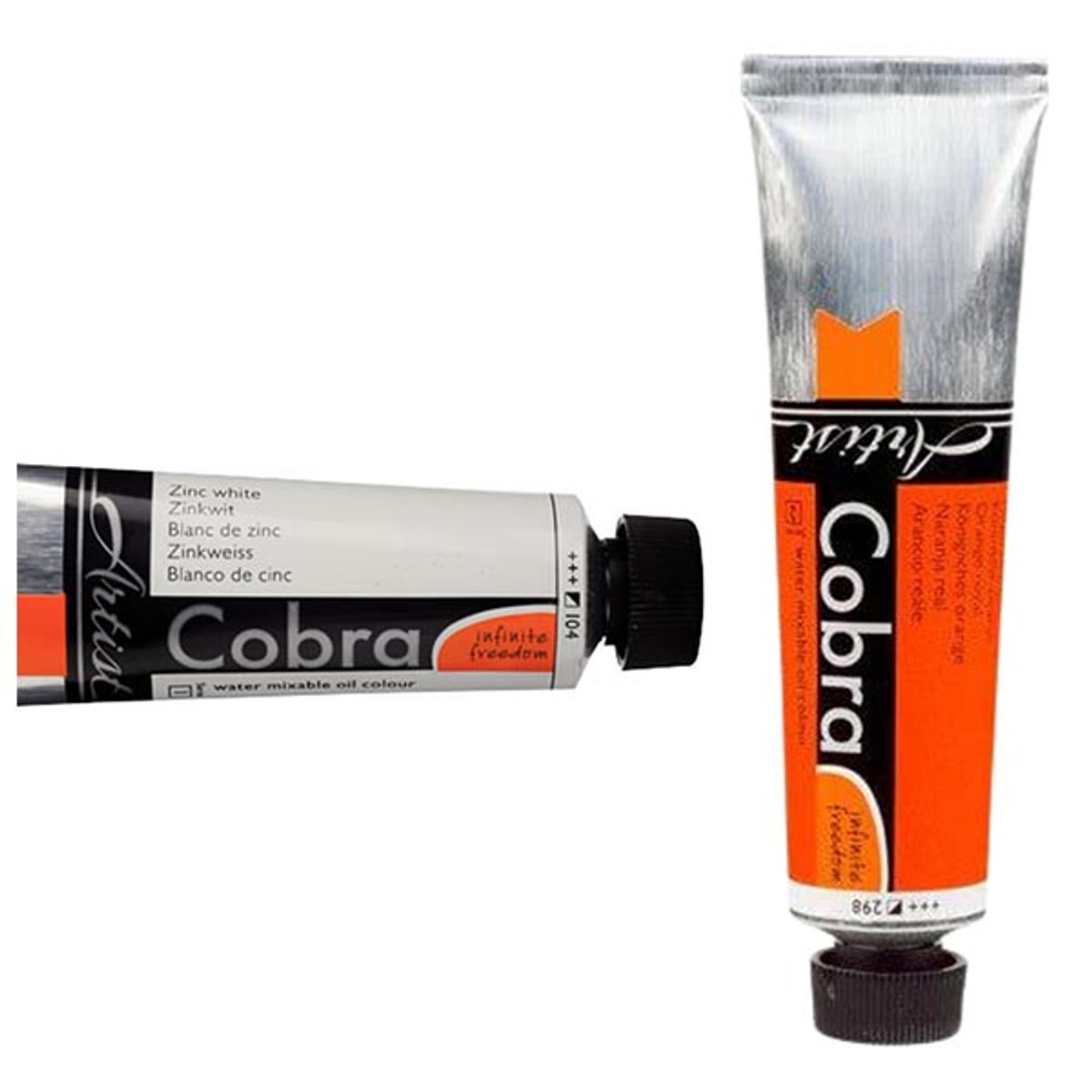 Cobra Artist 40 ml. - vandbaserede olief... 104 Zinc White