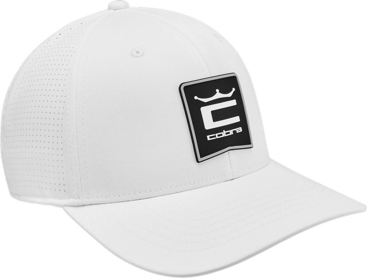 Cobra Cobra Crown C Patch (2024) Herre Kasket - White/Black - Str. Onesize