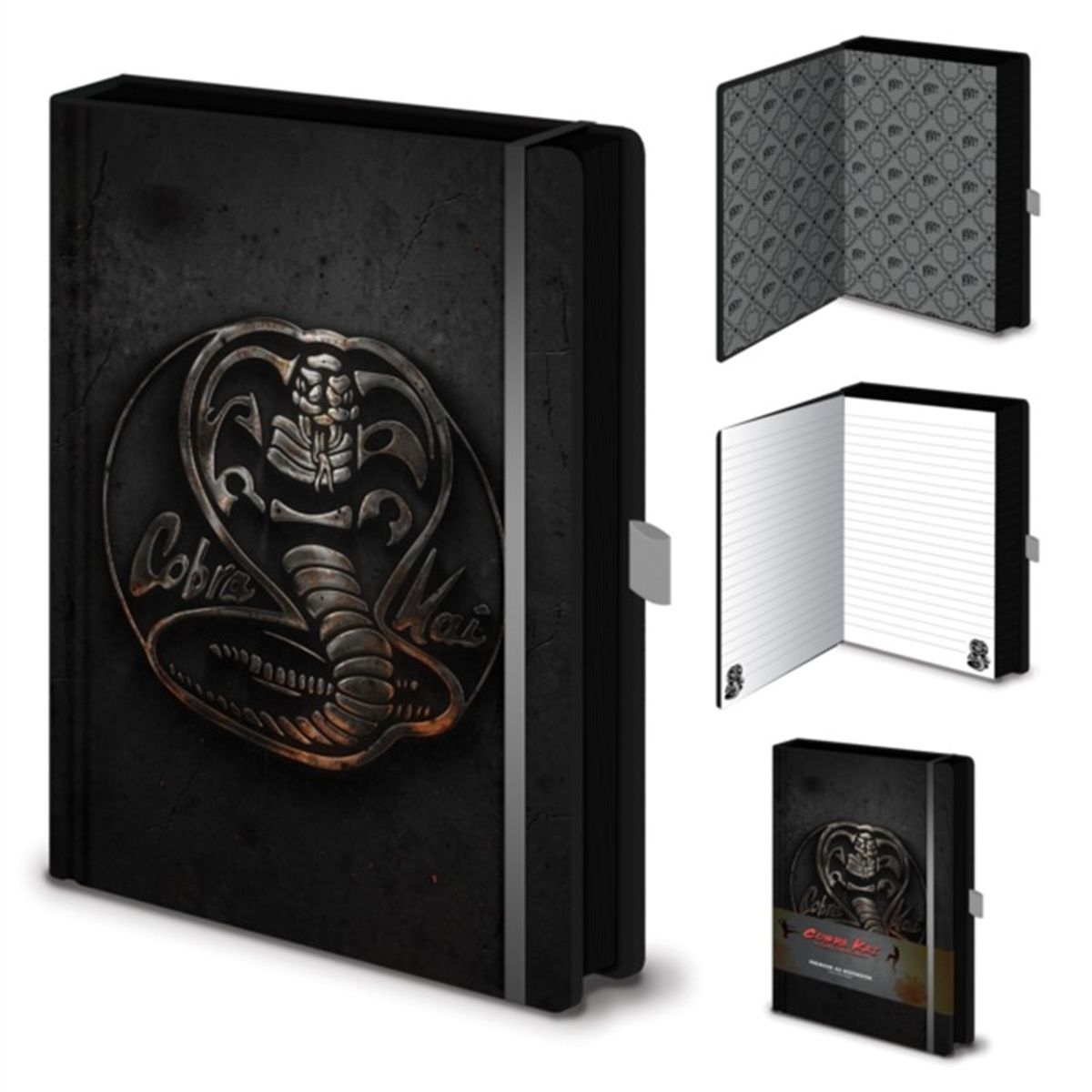 Cobra Kai (Metal Badge) Premium A5 Premium Notebook