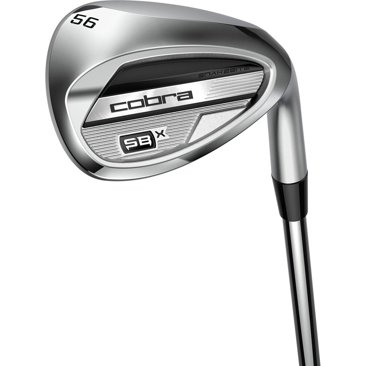 Cobra Snakebite-X Dame Lob Wedge - Chrome - Højre - 60.0° / 12° / Teardrop - KBS PGI 55 Dame Grafit