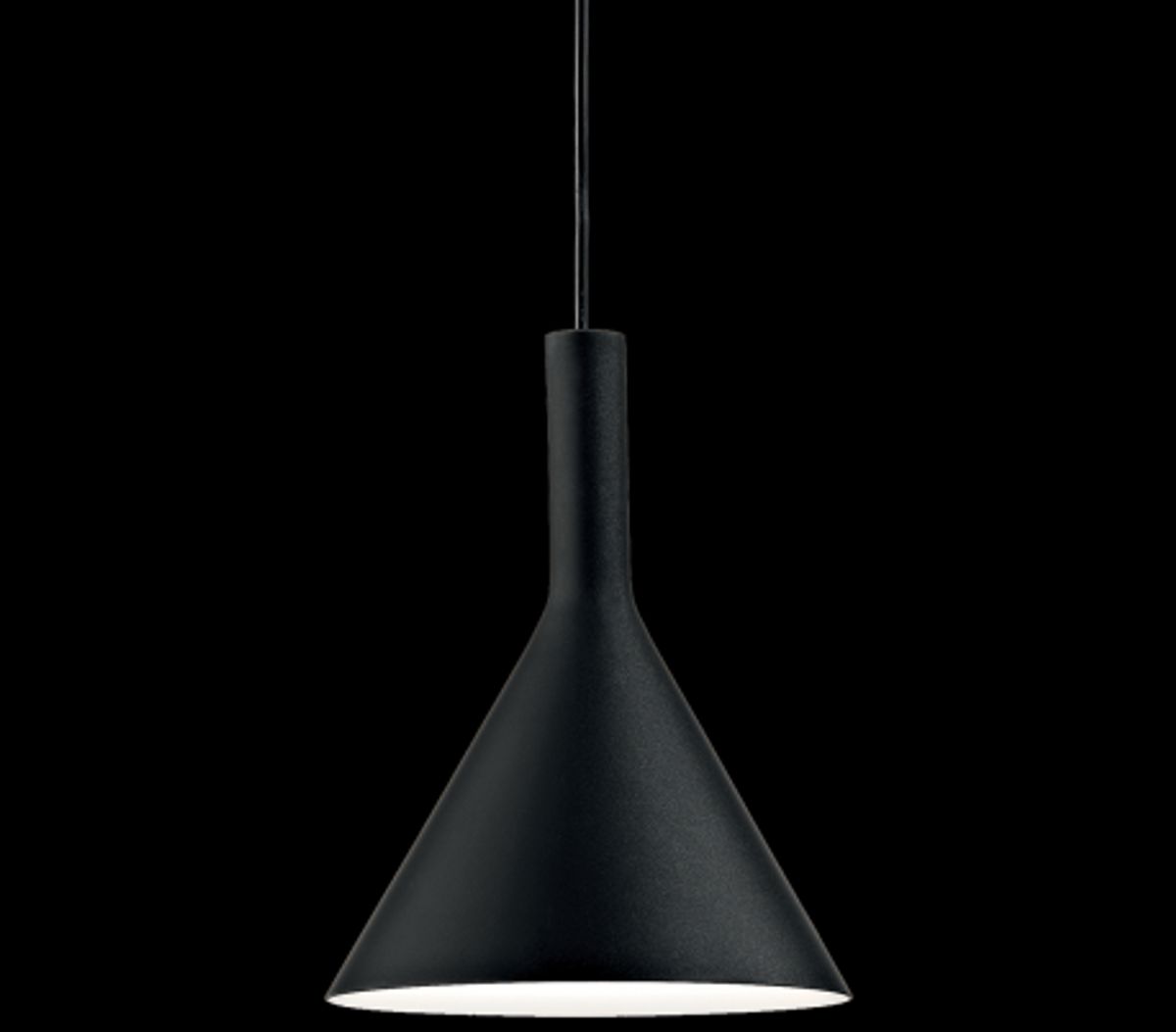 COCKTAIL Loftlampe i metal Ø20 cm 1 x E14 - Sort