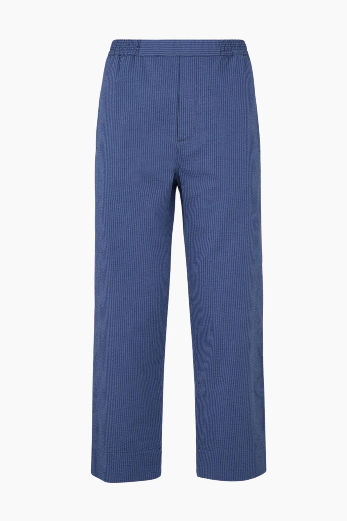 Coco Pant Seersucker - Mix True Blue - Aiayu - Stribet L