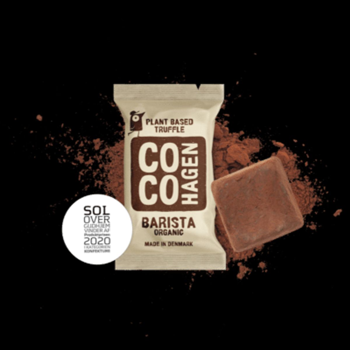 COCOHAGEN Barista 20 gram Plantebaseret Kakaotrøffel - 1 stk.