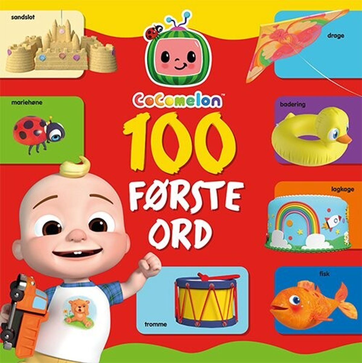 Cocomelon - 100 Første Ord - Cocomelon - Bog