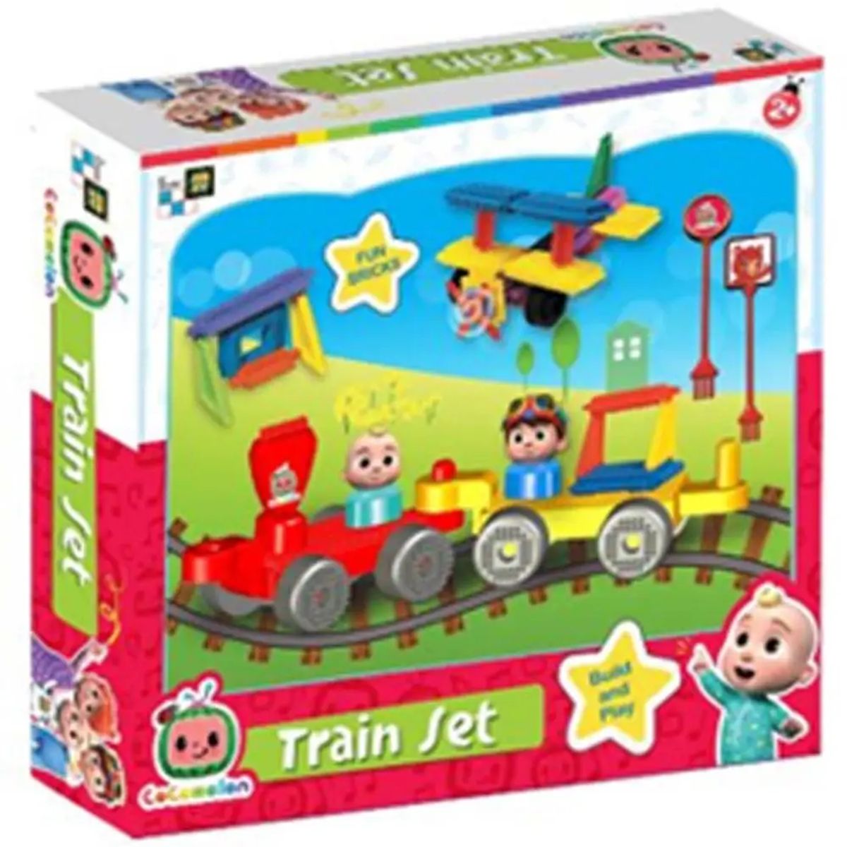 Cocomelon Funbricks Train Kit