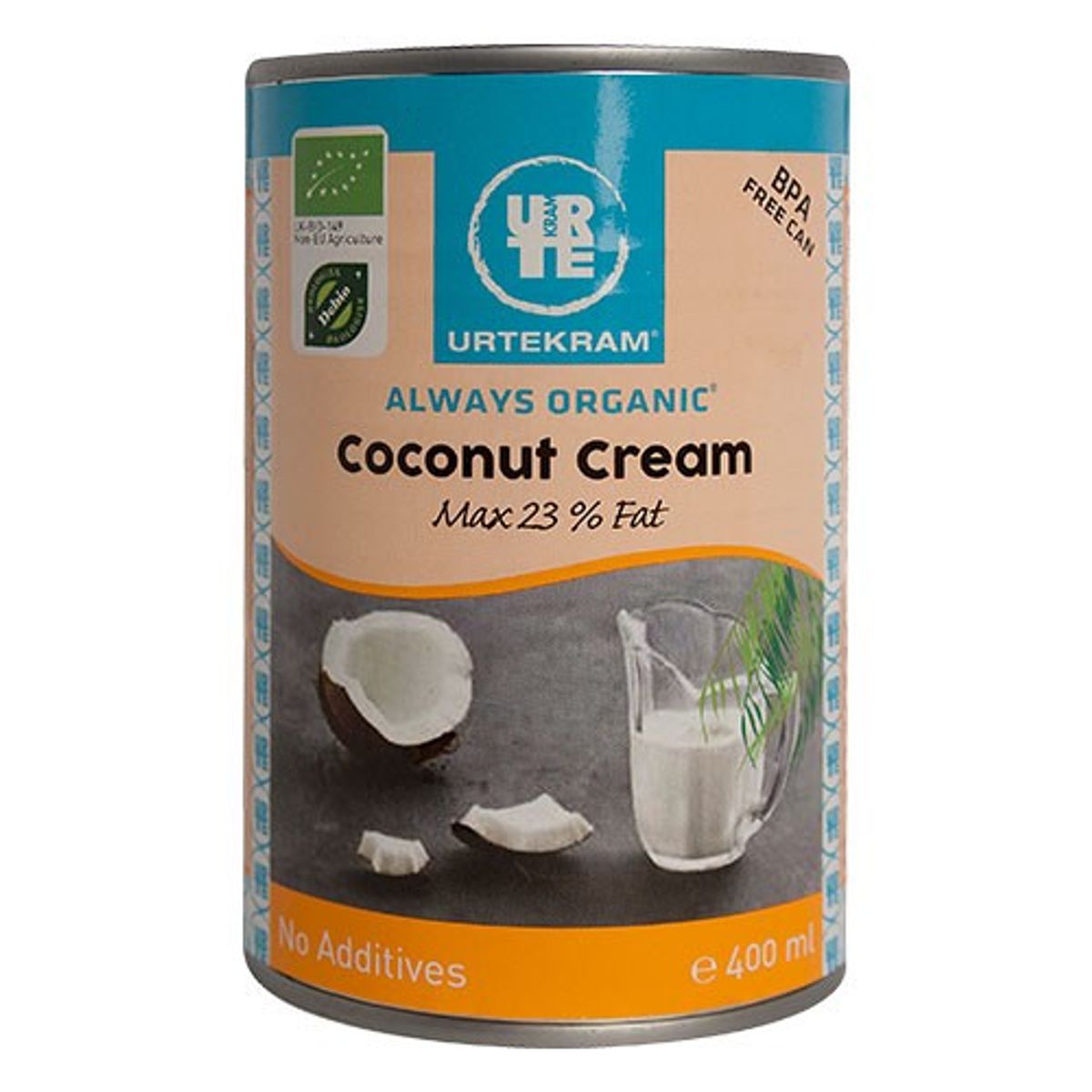 Coconut cream Økologisk - 400 ml - Urtekram