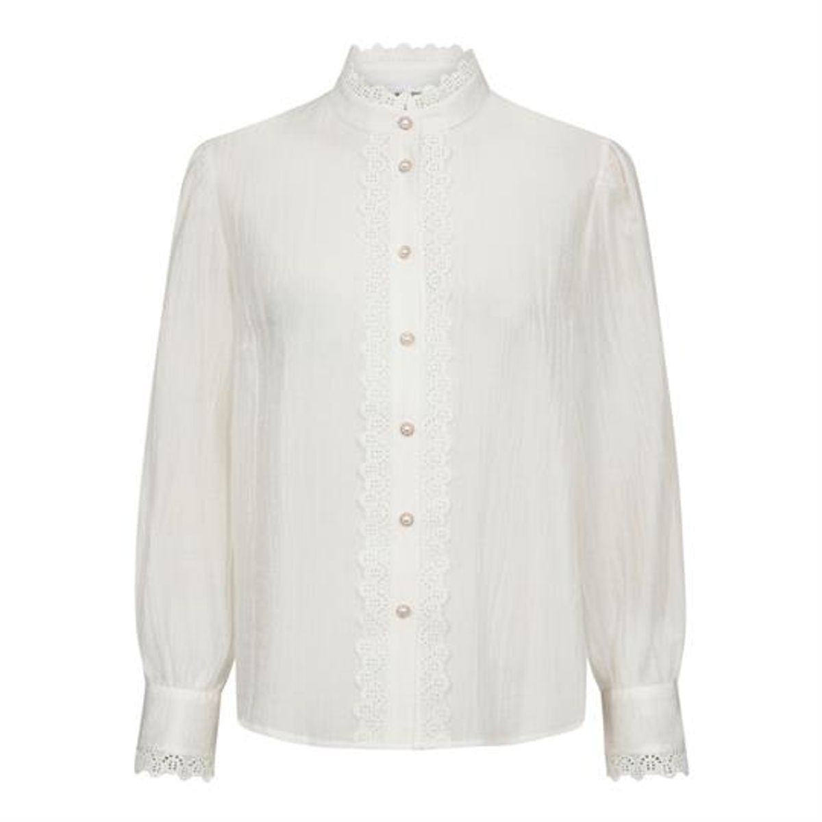 Co'Couture - Angie Anglaise Shirt - White