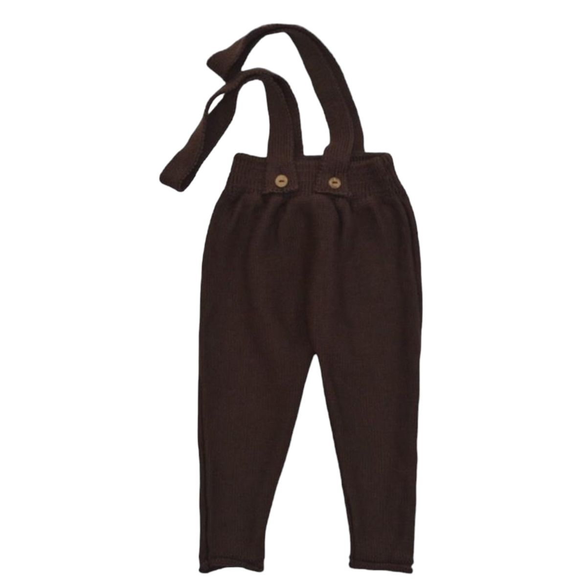 Coffeecream suspenders - Brown / 3-6m - 68cm