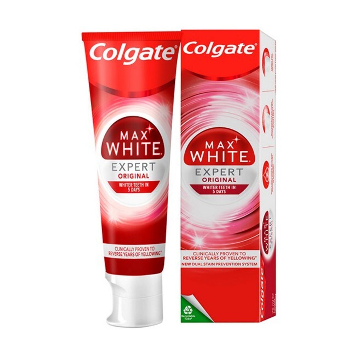 Colgate - Max White Expert Original Tandpasta - 75 ml