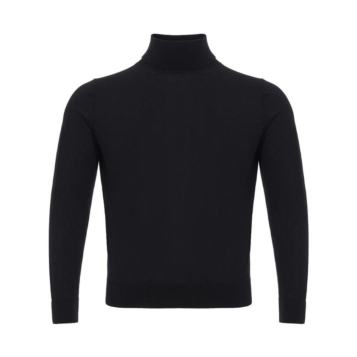 Colombo Italian Cashmere Luxury Black Sweater