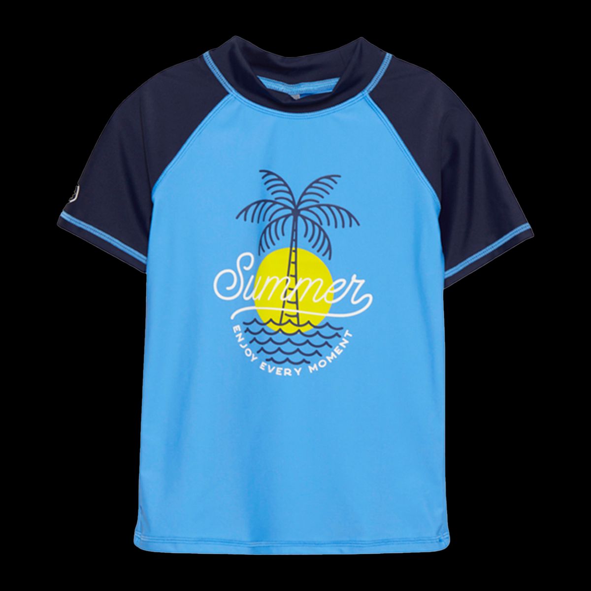 Color Kids Drenge Badebluse - Azure Blue - 92