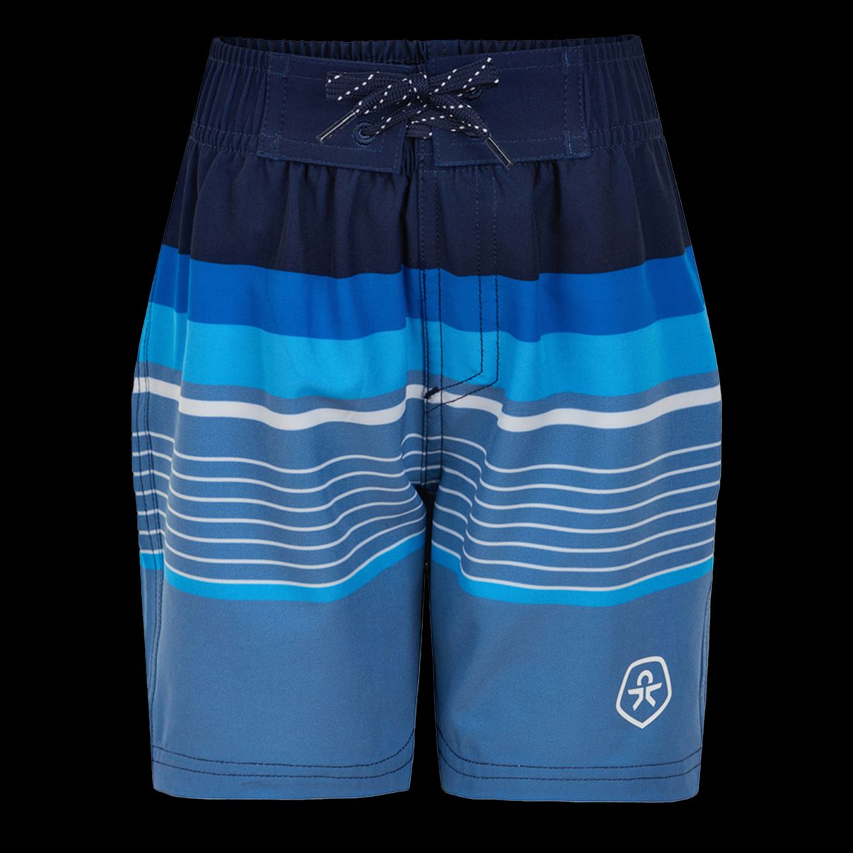 Color Kids Drenge Badeshorts - China Blue - 104