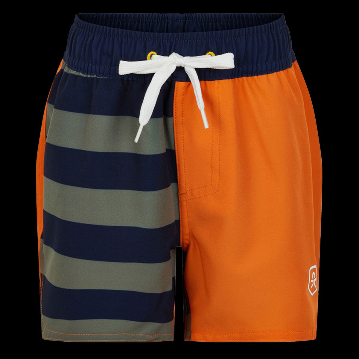 Color Kids Drenge Badeshorts - Orange Popsicle - 110