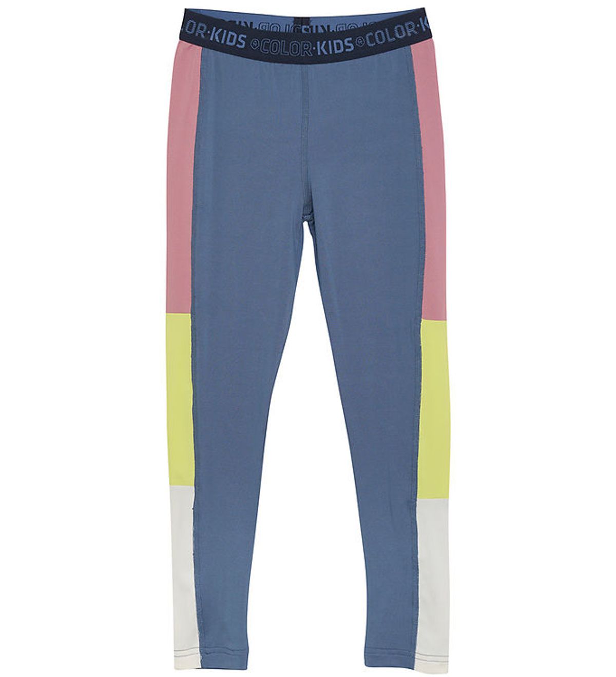 Color Kids Leggings - Polyester - Vintage Indigo m. Gammelrosa