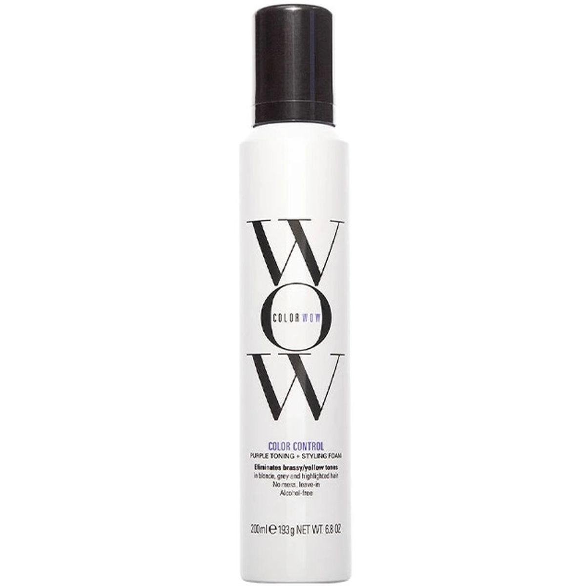 Color WOW Color Control Purple Toning And Styling Foam 200 ml