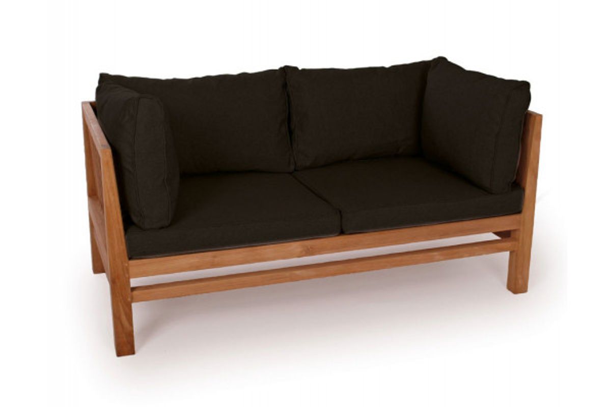 Colorado Teak - Sofa - 2 pers. Sort