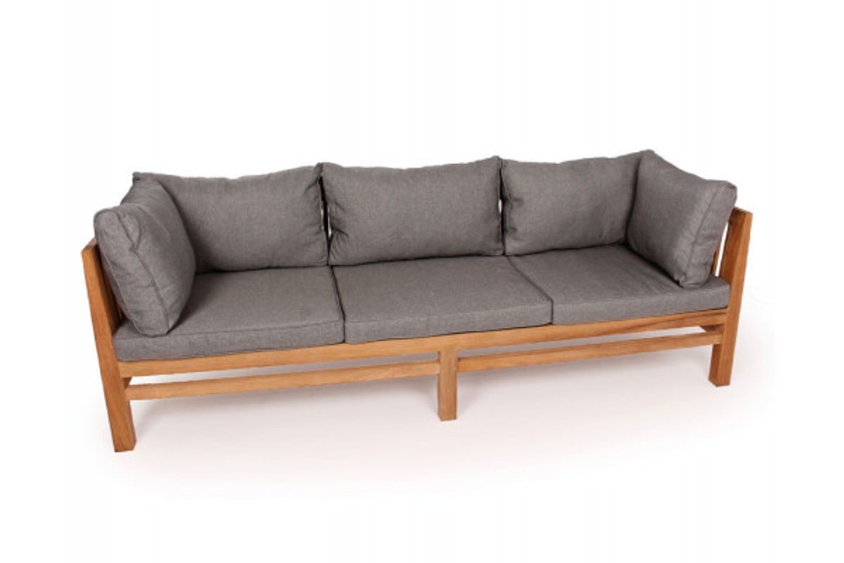 Colorado Teak Sofa 3 pers. Grå