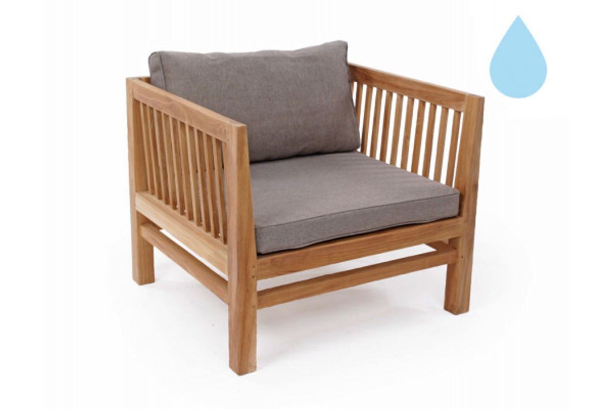 Colorado Teak Sofastol Sand Vandafvisende