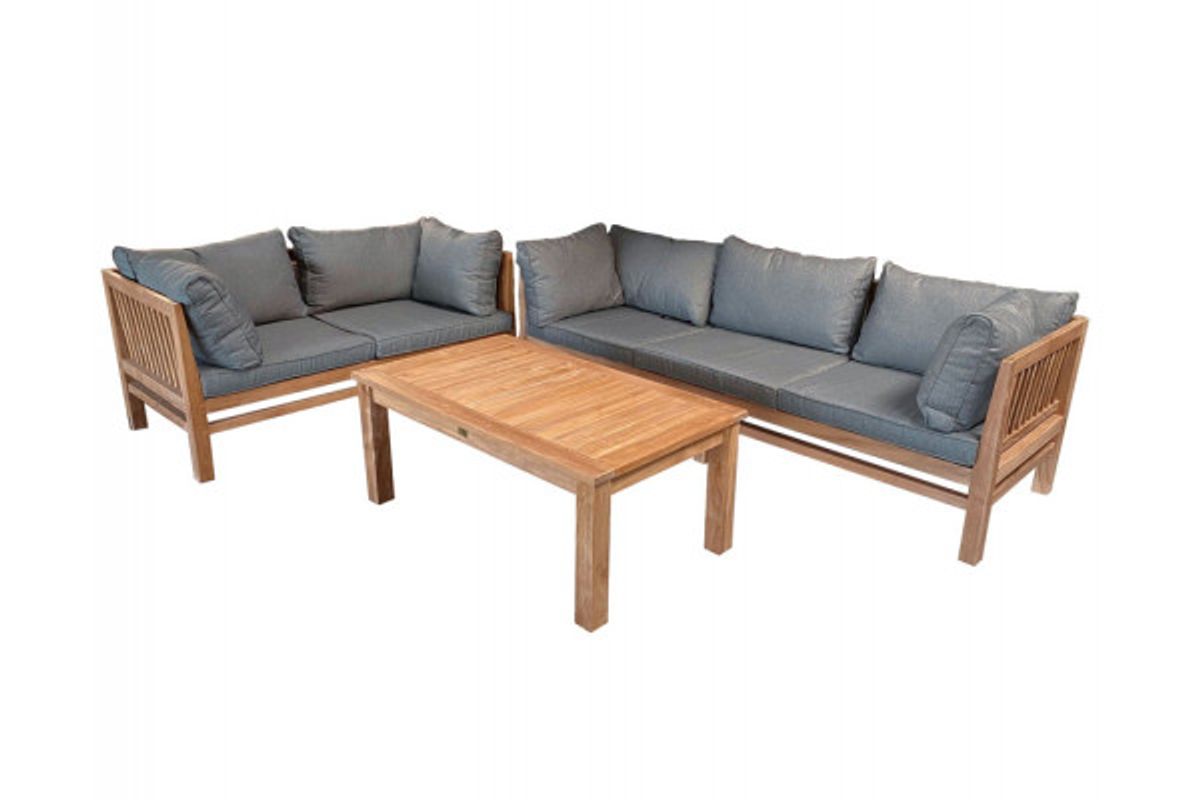 Colorado Teak Sofasæt Grå