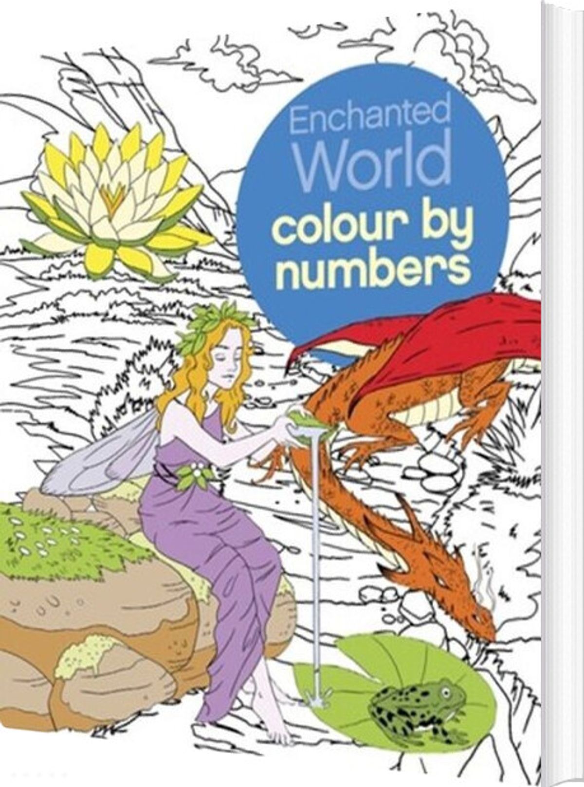 Colour By Numbers: Enchanted World - Sara Storino - English Book