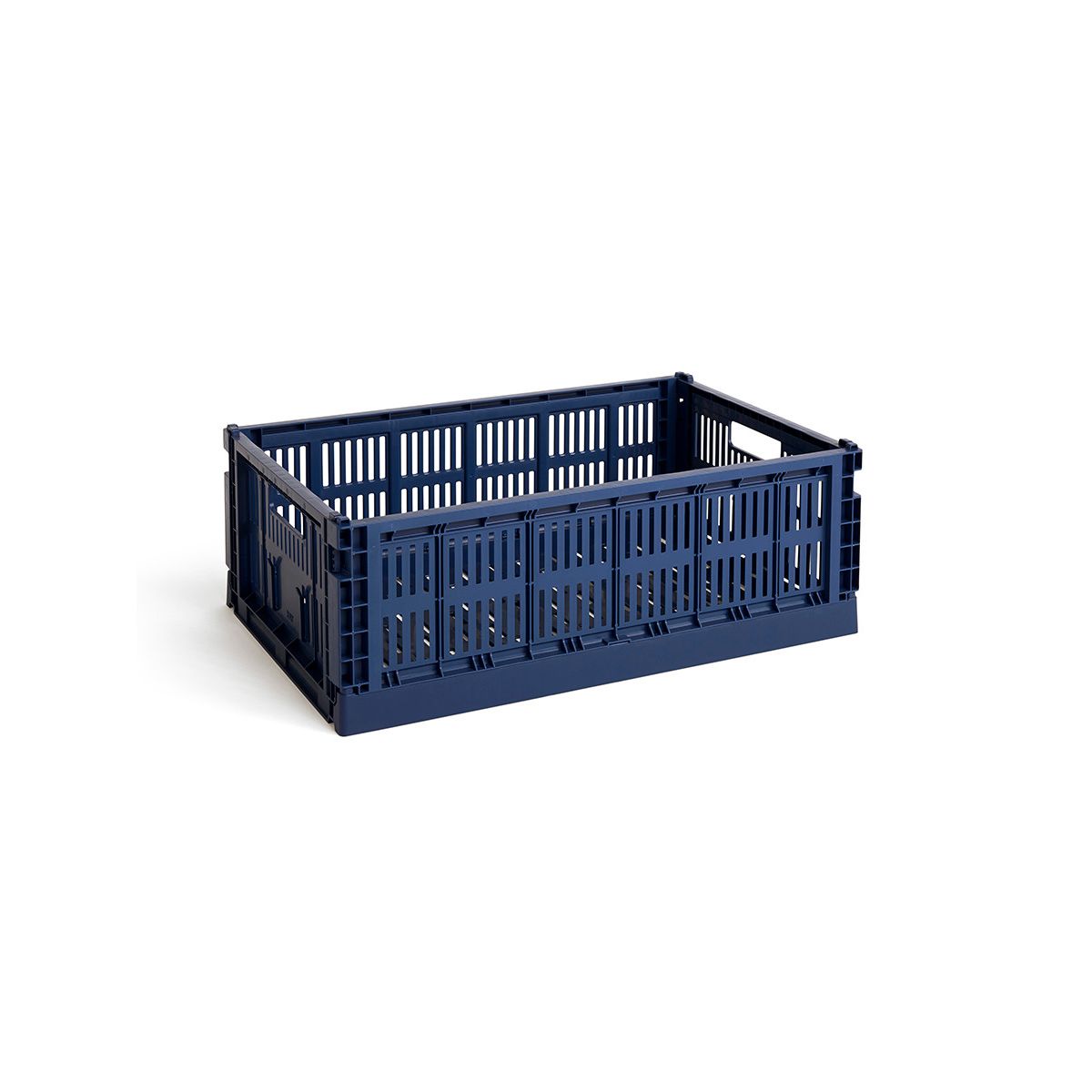 Colour crate L, dark blue fra Hay