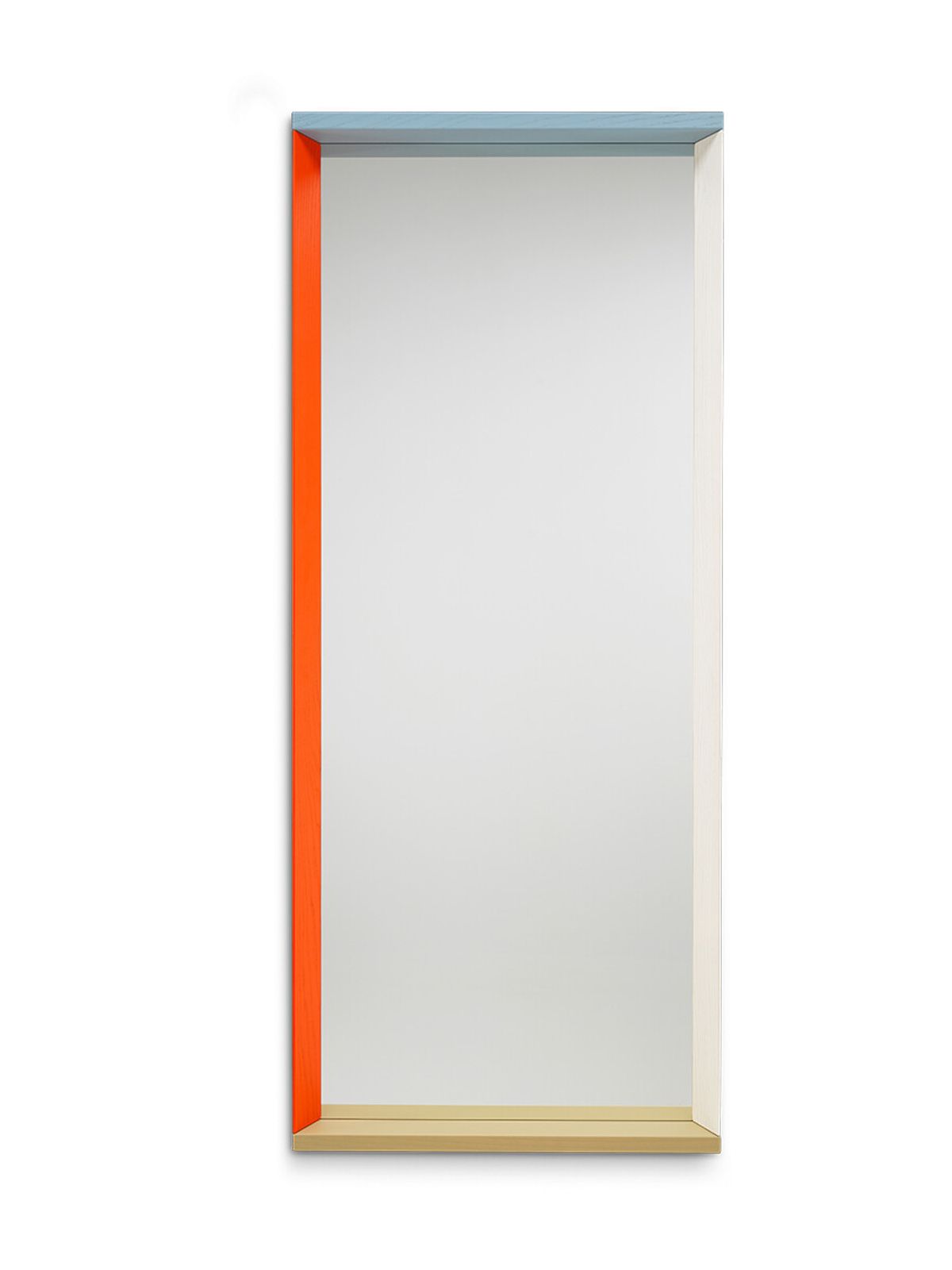 Colour Frame Mirror, large fra Vitra (Blue / Orange)