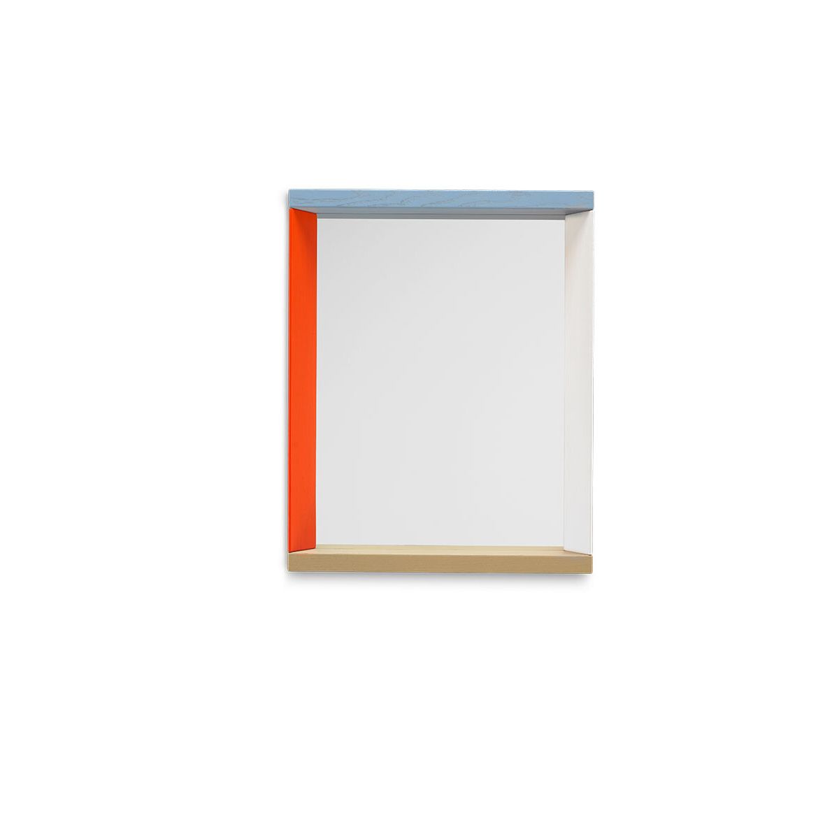 Colour Frame Mirror, small fra Vitra (Blue / Orange)