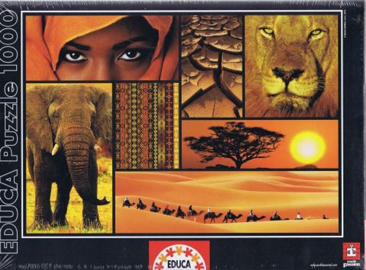 Colours of Africa, 1000 brikker