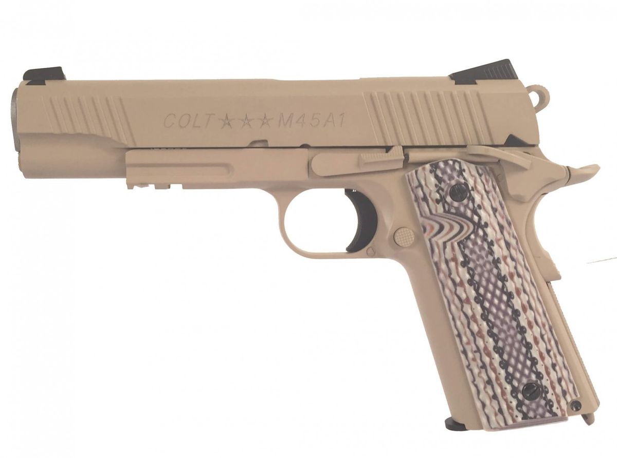 Colt 1911 M45A1 CO2, Tan