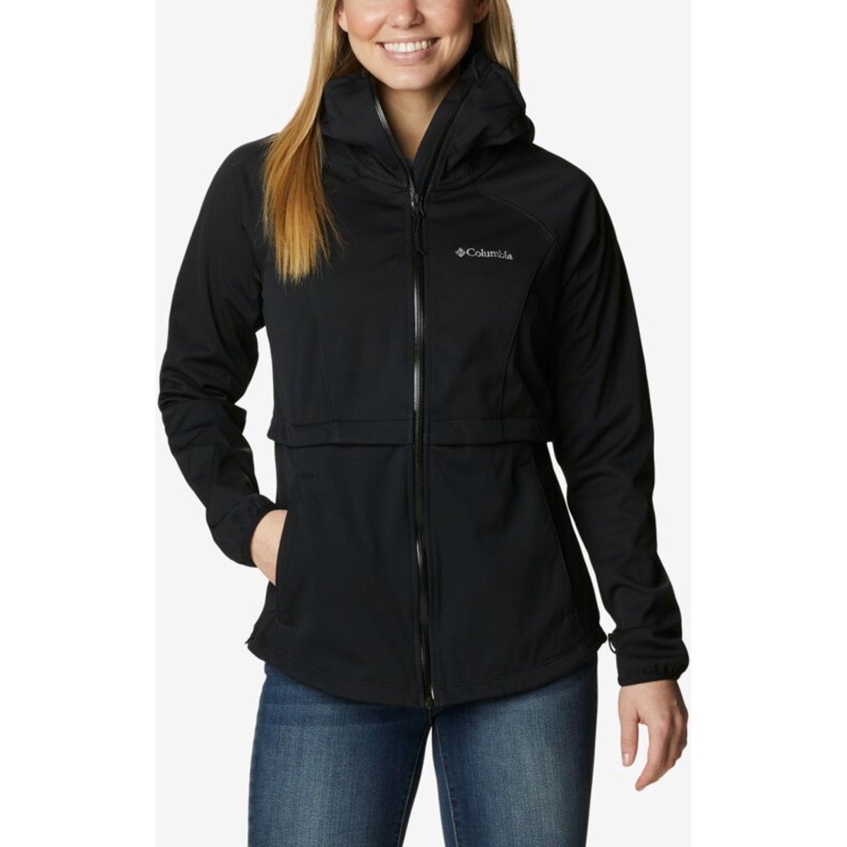 Columbia - Canyon Meadows Softshell jakke (Sort) - XL