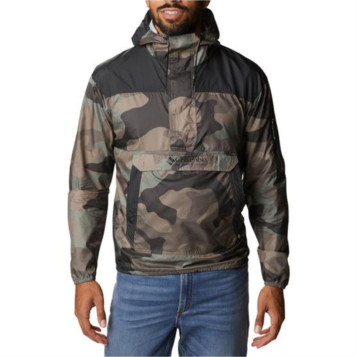 Columbia Challenger Windbreaker Mens, Cypress Mod Camo