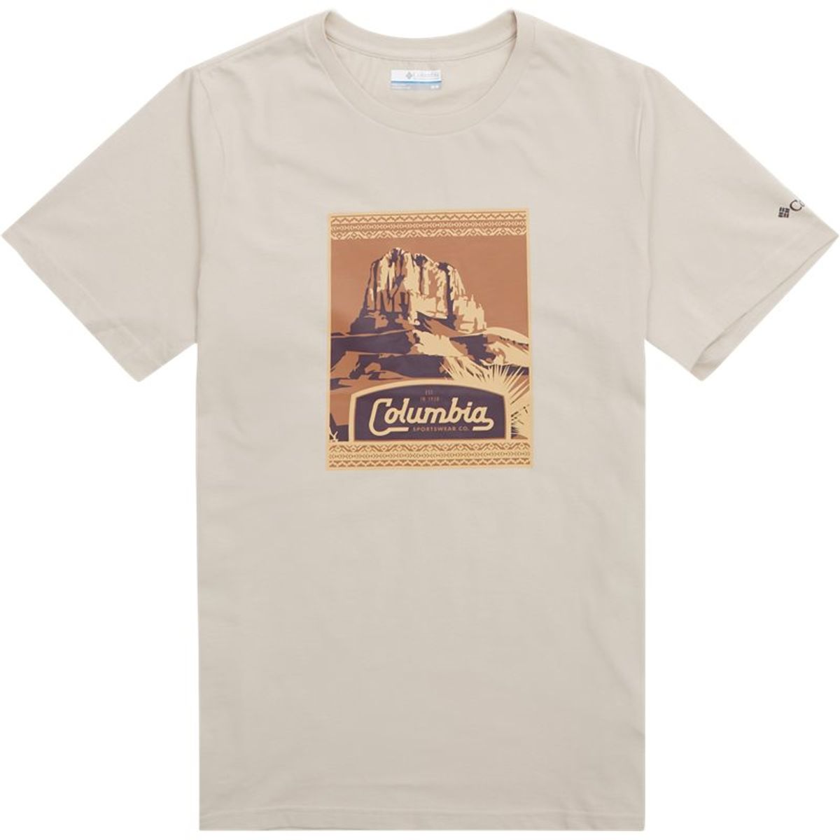 Columbia Csc Seasonal Logo Tee Stone