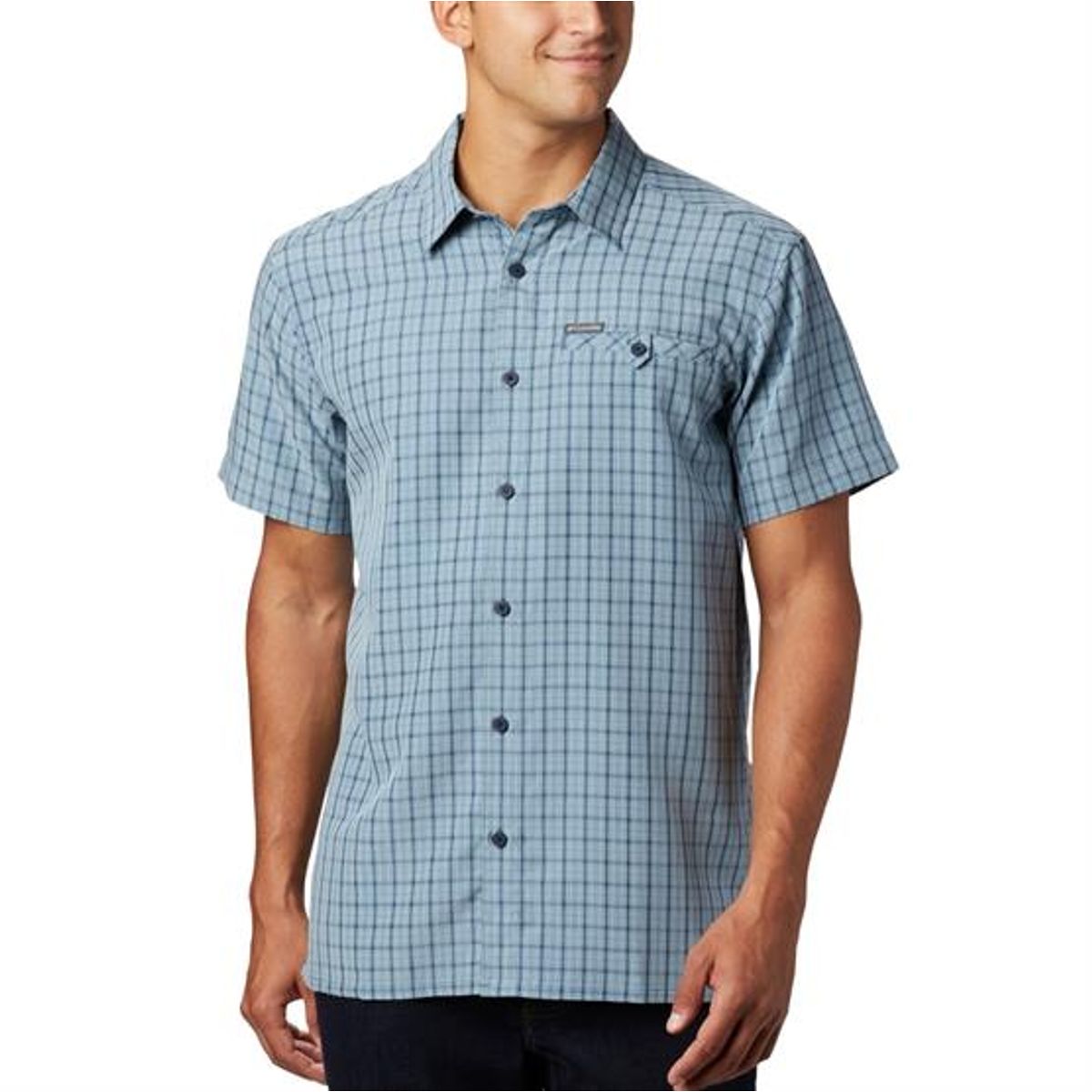 Columbia Declination Trail II S/S Shirt Mens, Dark Mountain