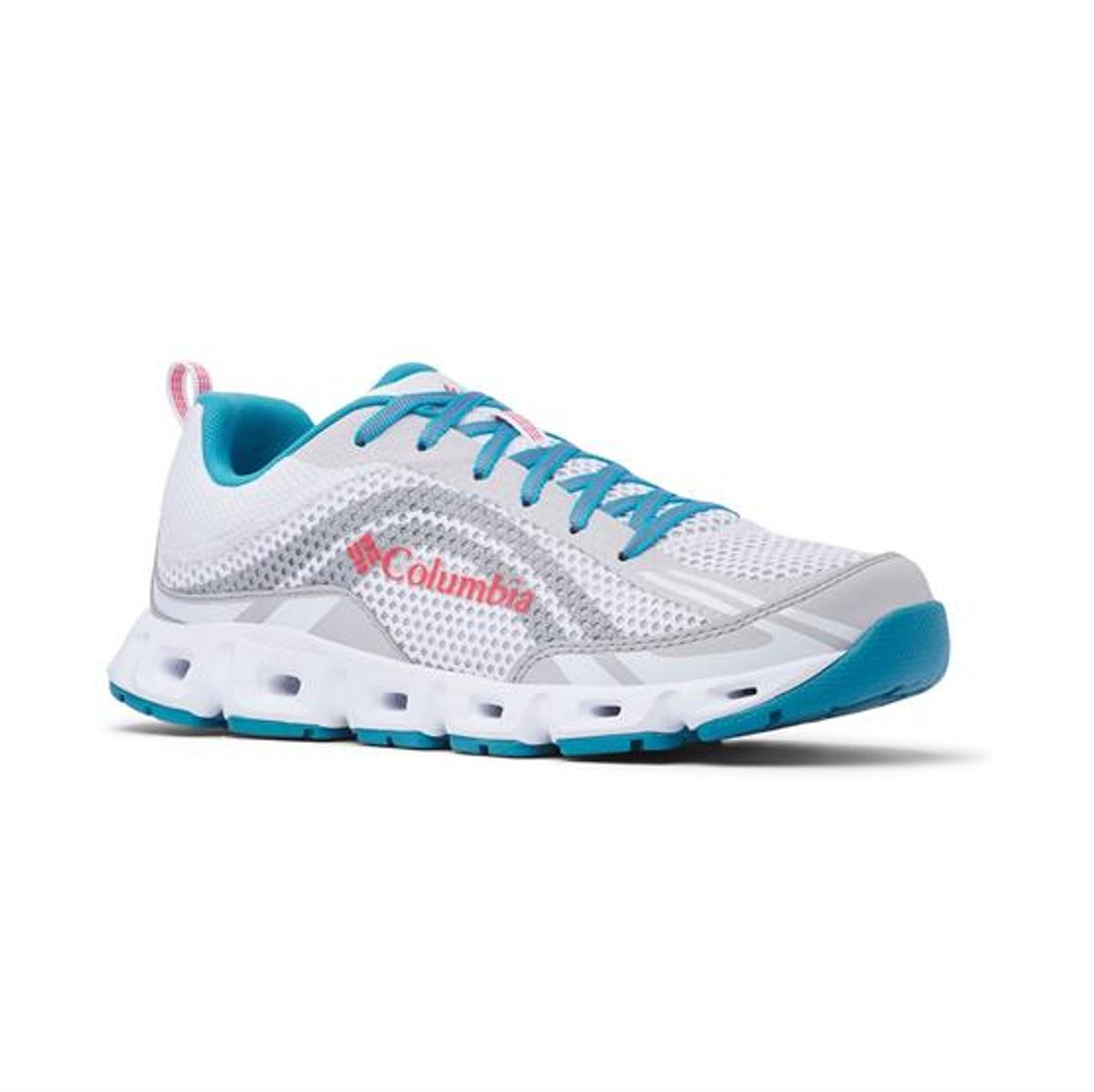 Columbia Drainmaker IV Womens, White / Juicy