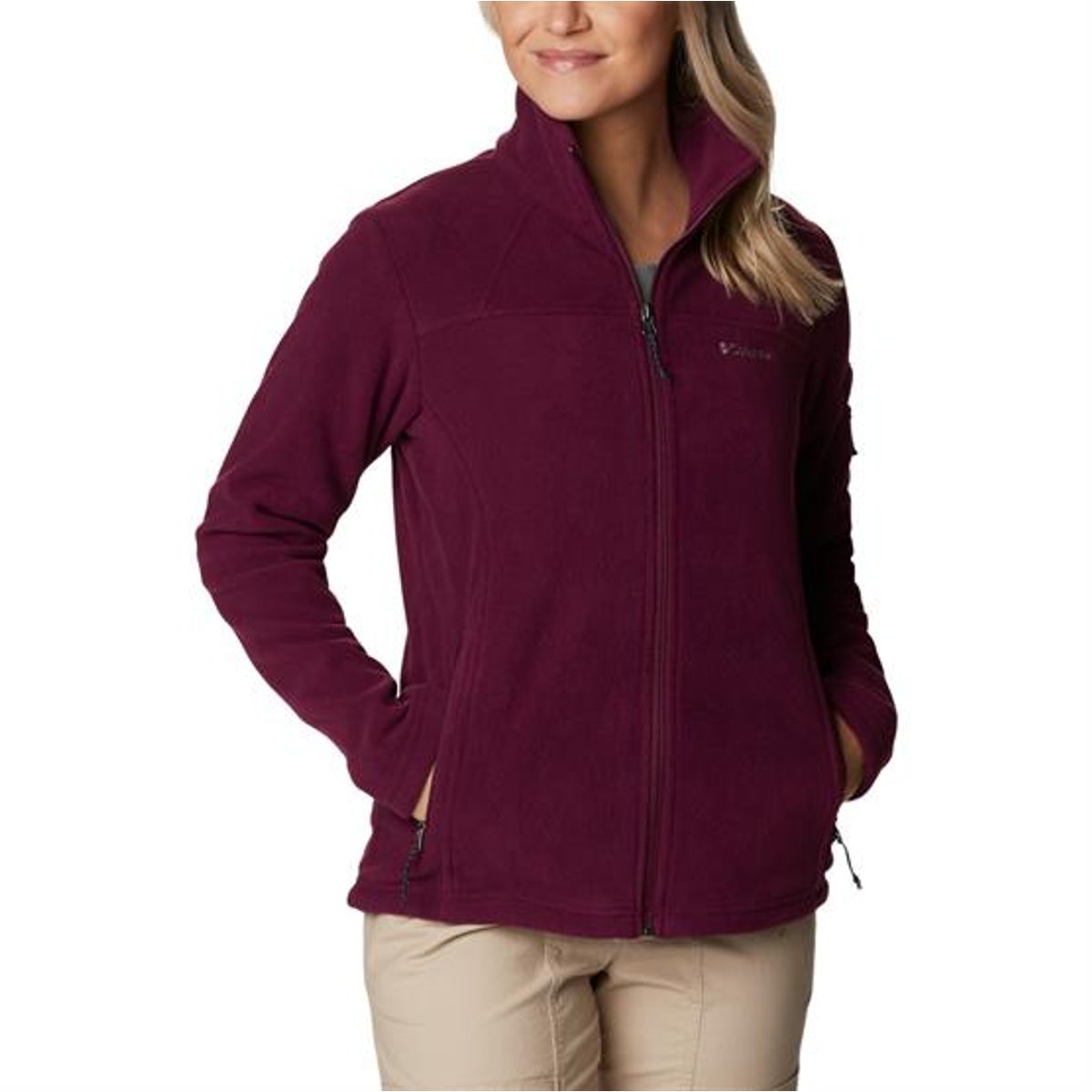 Columbia Fast Trek II Jacket Womens, Marionberry