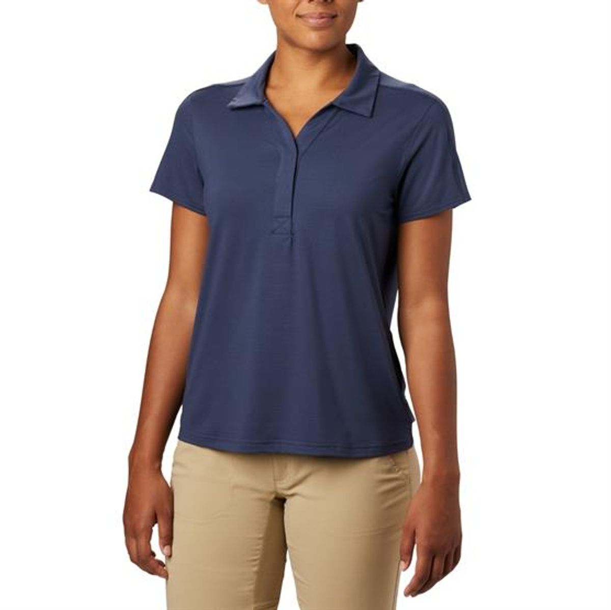 Columbia Firwood Camp II Polo Womens, Nocturnal Small Stripe