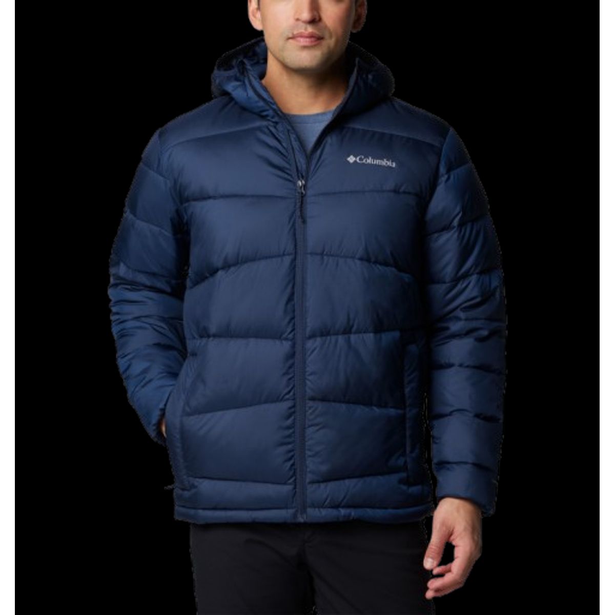 Columbia Fivemile Butte Ii Vinter Jacke Herre (Farve: Collegiate Navy, Størrelse: S)