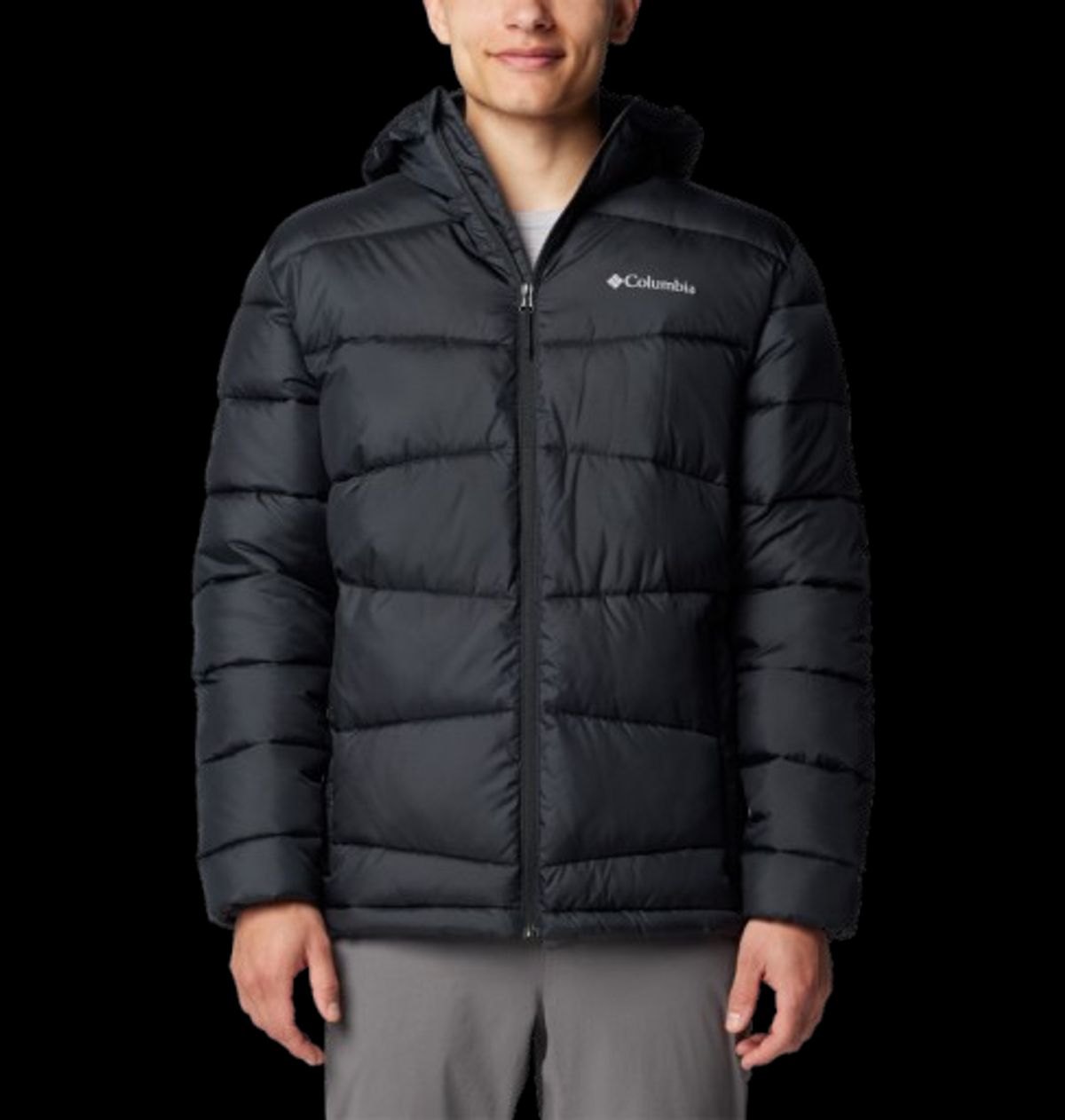 Columbia Fivemile Butte Ii Vinter Jacke Herre (Farve: Sort, Størrelse: Xl)