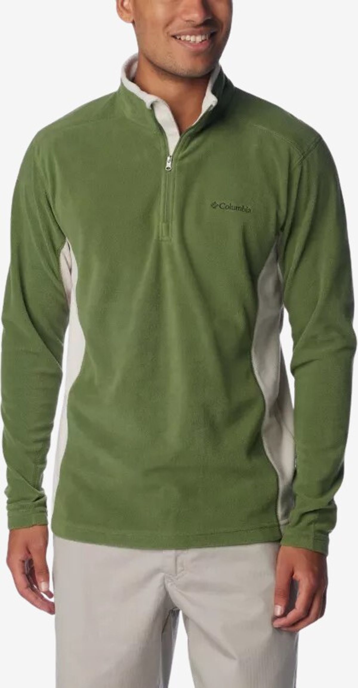 Columbia - Klamath Range II Half Zip fleece (Grøn) - M