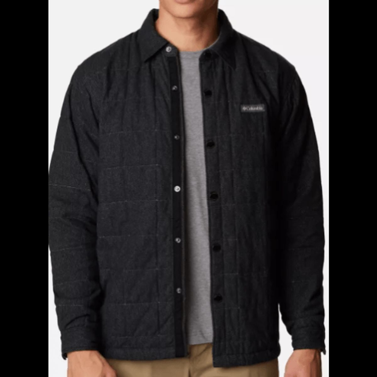 Columbia Landroamerâ¢ Quilted Shirt Jakke Black