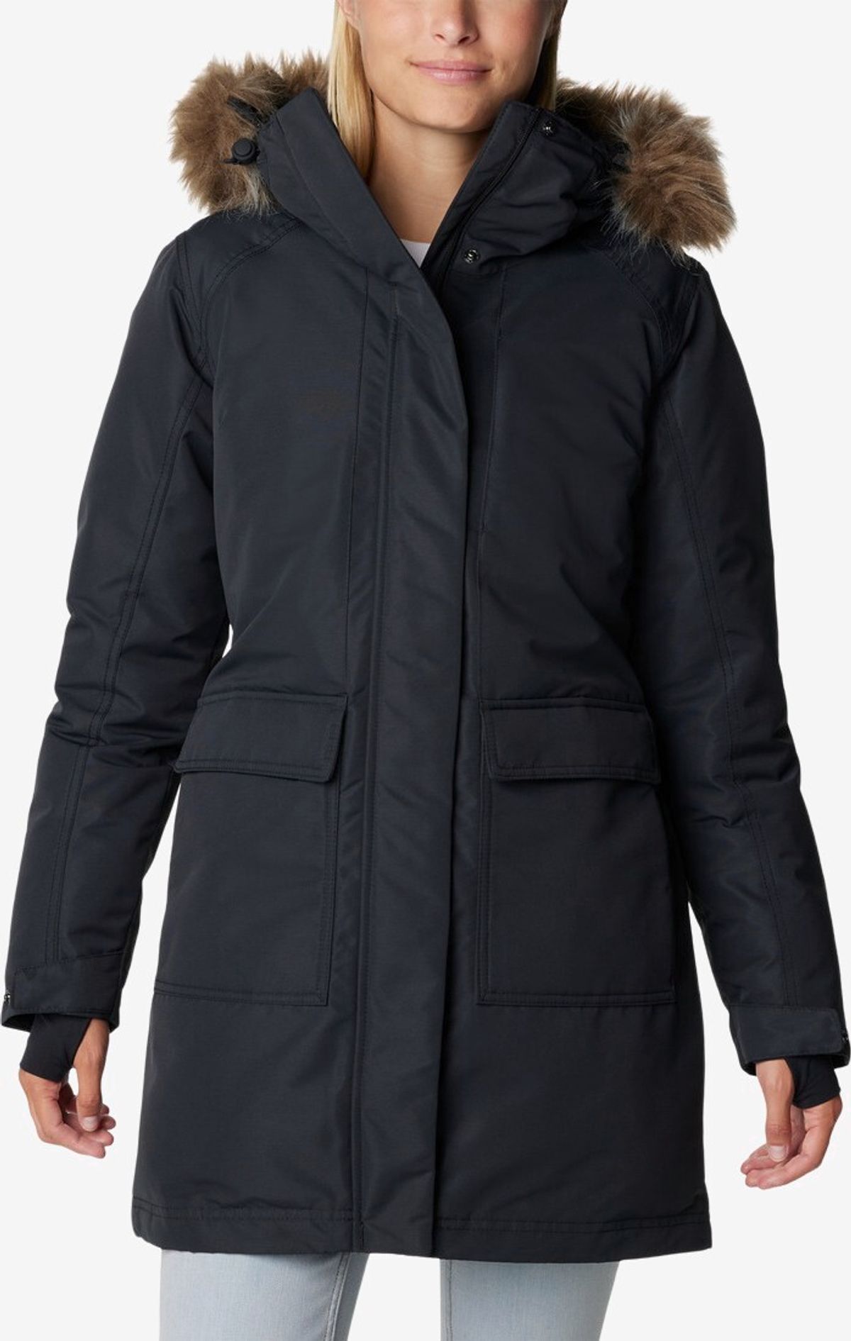 Columbia - Little Si II Insulated Parka (Sort) - L