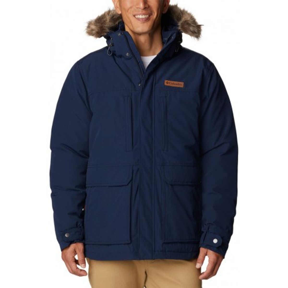 Columbia Marquam Peak Jakke Collegiate Navy