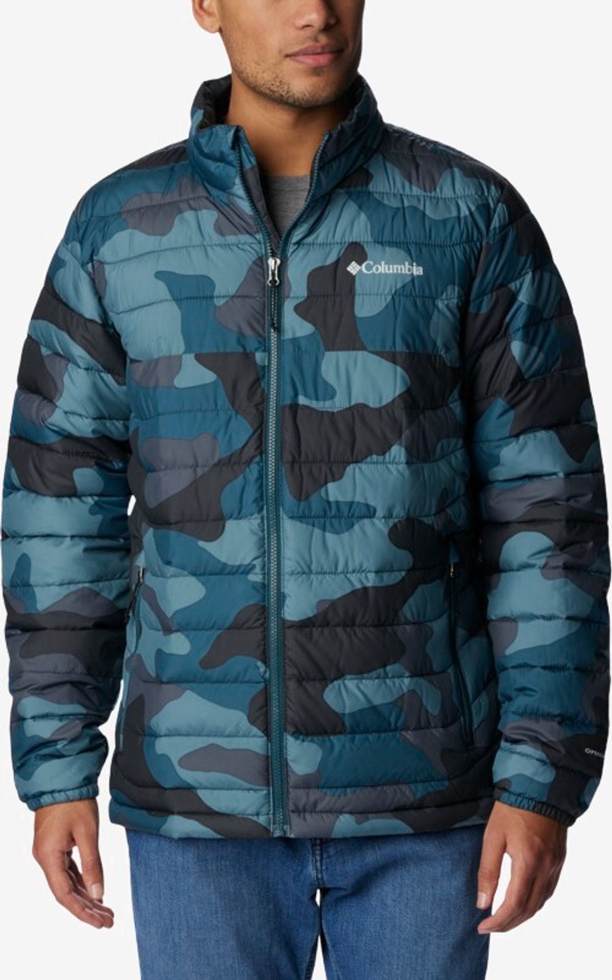 Columbia - Powder Lite jakke (Camo) - S