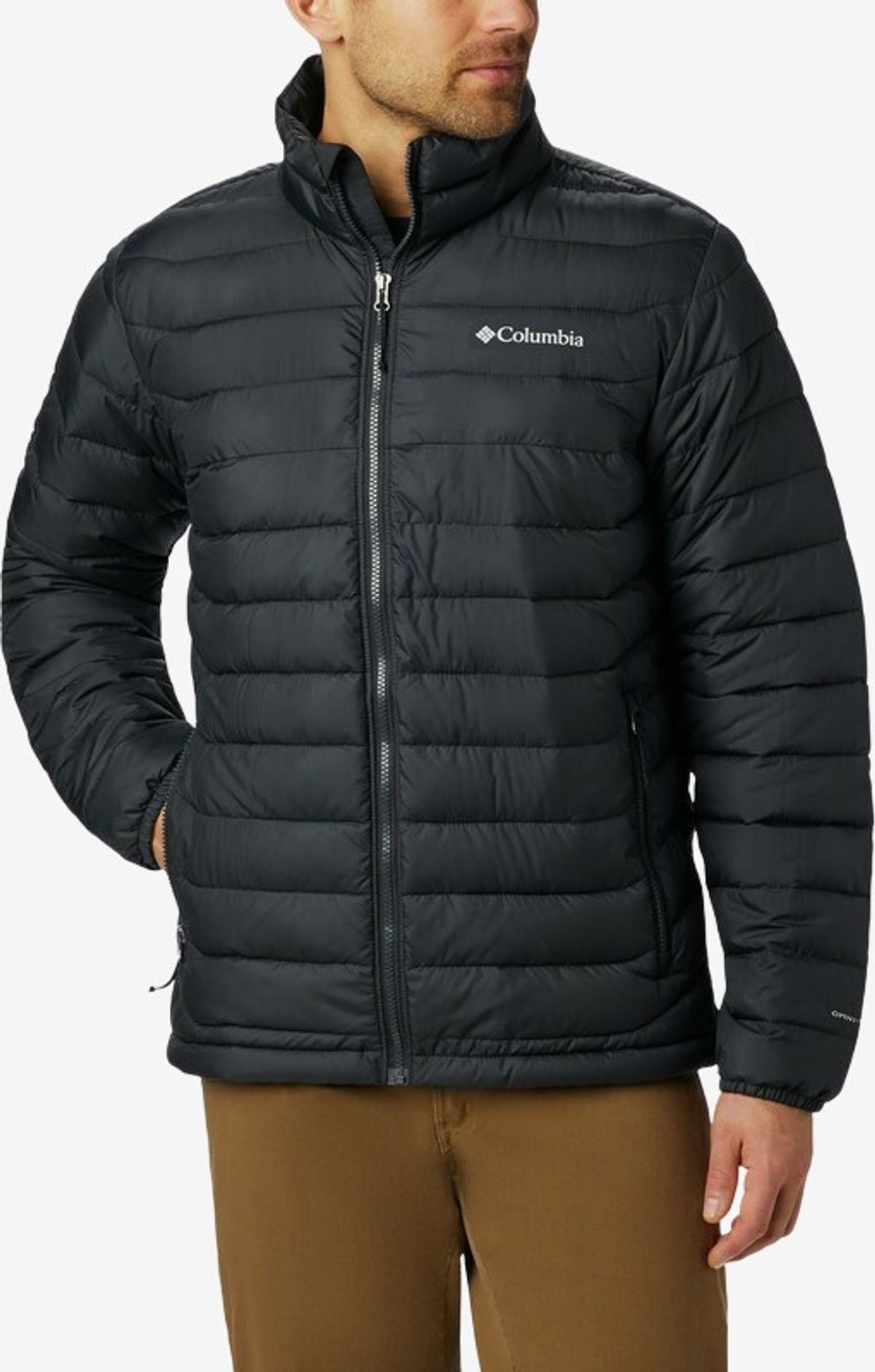 Columbia - Powder Lite jakke (Sort) - XL