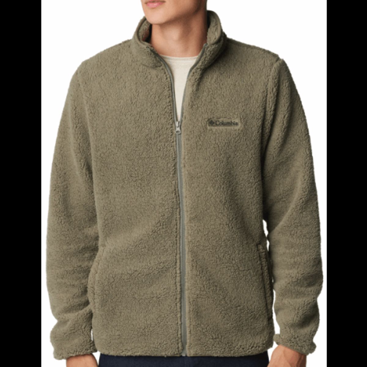 Columbia Rugged Ridgeâ¢ III Sherpa Full Zip Stone Green