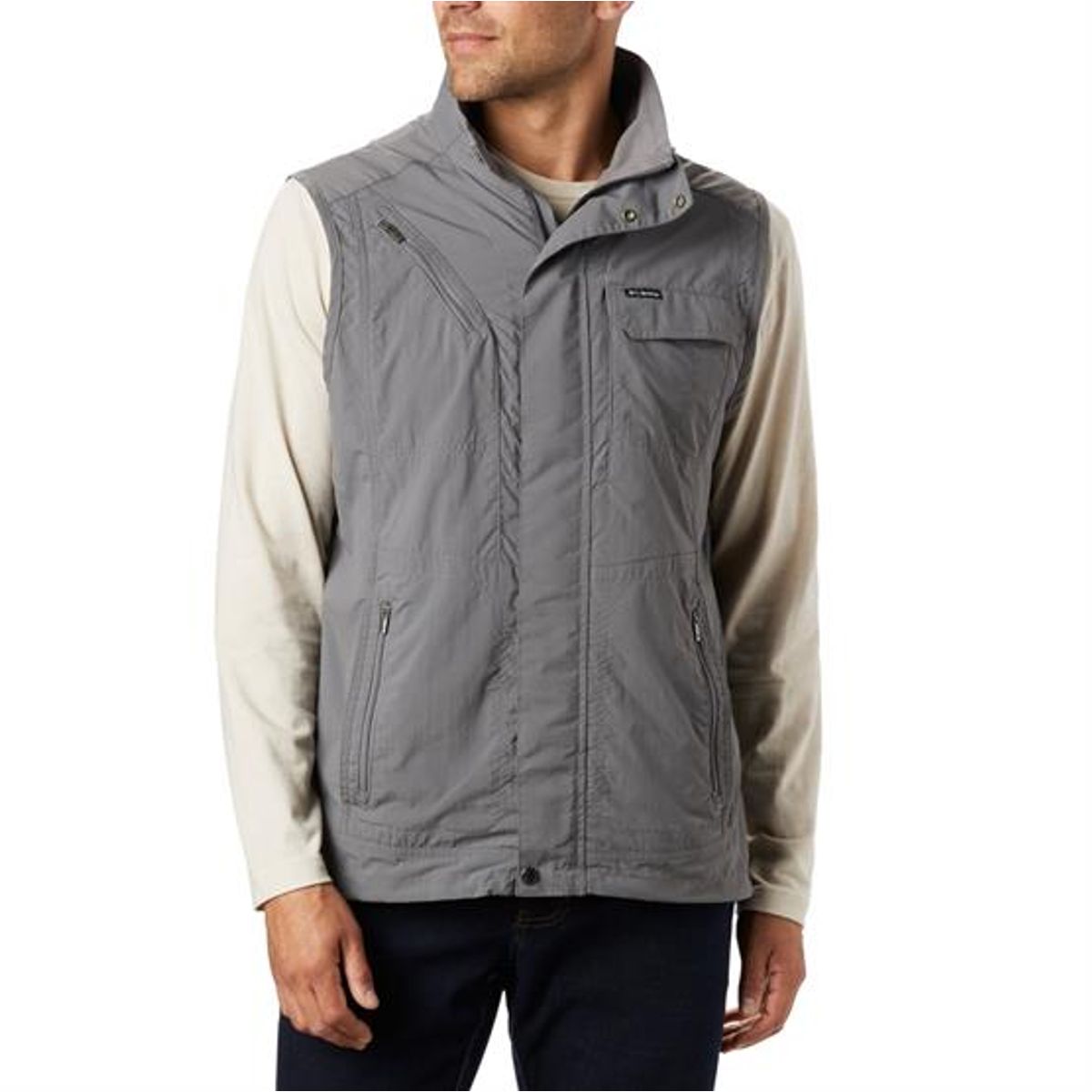 Columbia Silver Ridge II Vest Mens, City Grey